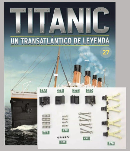 Titanic Construye Y Arma El Titanic De Salvat N° 27 1