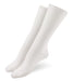 Pack of 3 Elemento Women's White Cotton Knee-High Socks A. 201 0