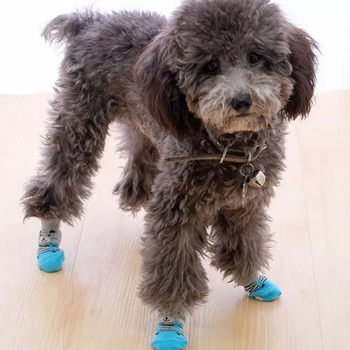 Pet Dog Cat Pet Shoes Socks Non-Slip 1