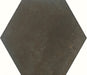 Cerámica Piso Pared Hexagonal 20x23cm Ceral Corten Marrón 0