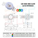 X10 RGB SMD LED 3W High Brightness High Power 6 Pins 5