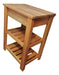 Eucalyptus Vanity 60cm Double Deck - Wood Tabletop for Basin 8