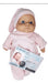 Realistic 20 cm Doll with Onesie and Beanie 5