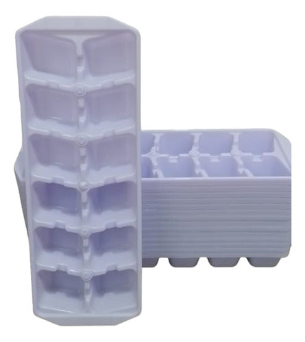 Deses Plast Plastic Ice Cube Tray Set of 3 Units 6