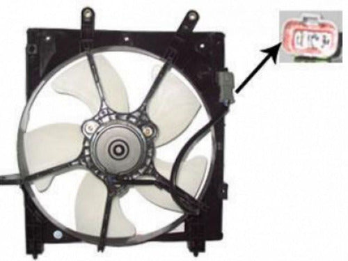 Electroventilador Frontech Honda Fit Desde 2009 Aspirante 0