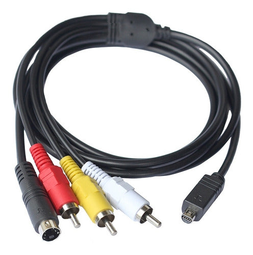 Cable Av Para Sony Vmc-15fs Sr87 Sr88 Sr90 Sr92 Sr100 Sr190 0