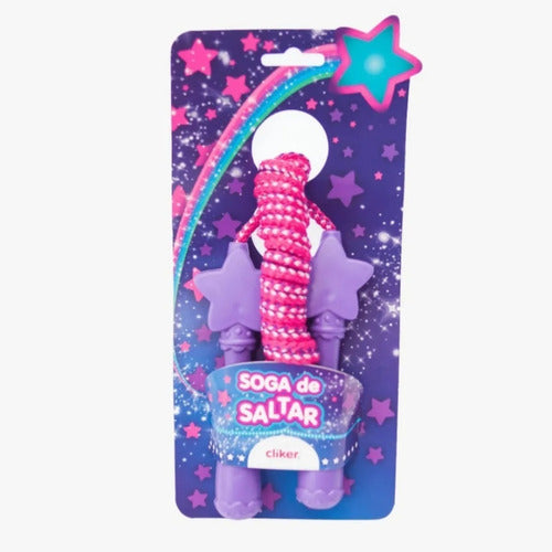 Craco Soga De Saltar Cuerda Estrella Colores Juego Pack X3 2