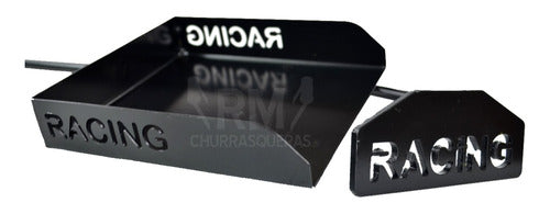 Pala Y Atizador Racing + Pinza + Soporte De Pared 1