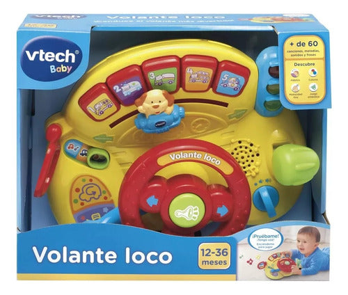 VTech Crazy Steering Wheel with Lights and Sounds 1