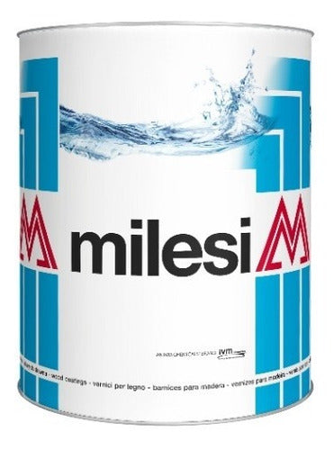 Milesi Laca Al Agua Transparente Semi Mate Hsc6033 5lt 0