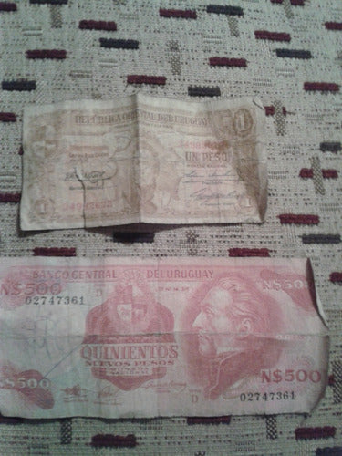 Billetes De Uruguay Antiguos 2