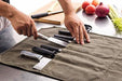 KASVER URUGUAY Waxed Canvas Knife Case - Chef Knife Storage Bag 3