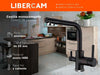 Libercam Kitchen Sink Mixer Tap Monocommand Black 2