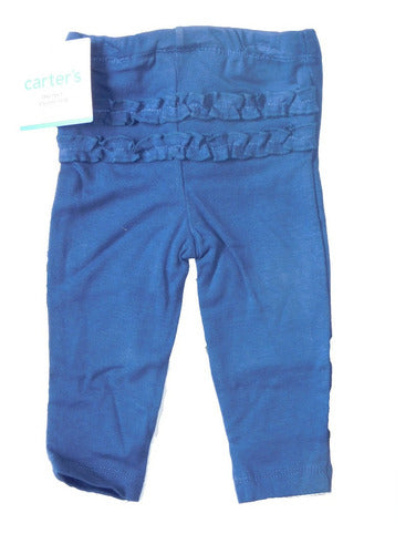 Carter's Pack of 2 Cotton Pants for Baby Girls 1