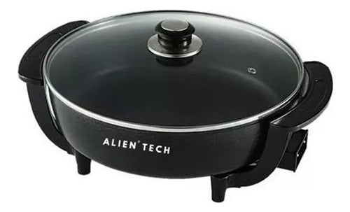 Electric Pot Alien Tech 5 Cooking Levels Glass Lid 0