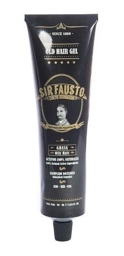 Sir Fausto Kit Magistral Cabello Graso Shampoo Tónico Gel 6c 5