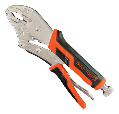 Biassoni Curved Pressure Pliers - 10" 1