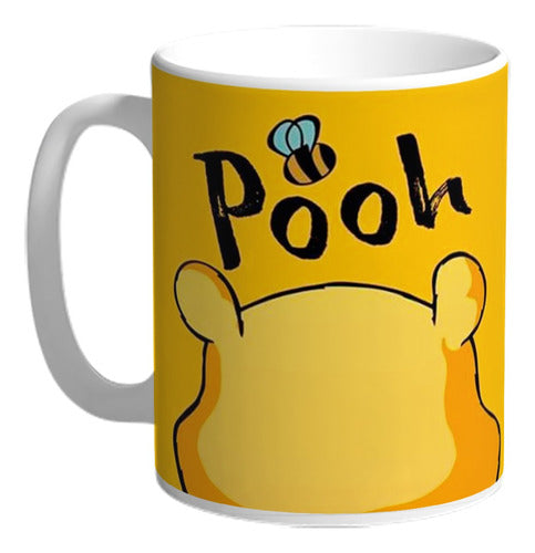 Animefan_ar Personalized Disney Winnie Pooh Plastic Mug 0