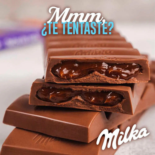 Milka Chocolate Dulce De Leche 135g X3 Units 1