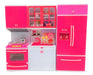 Toy Kitchen Set for Barbie Gloria Light Sound Acc 38cm 0