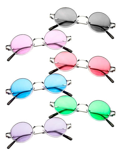 Party Forever Round Lennon Glasses Set of 5 Units 1