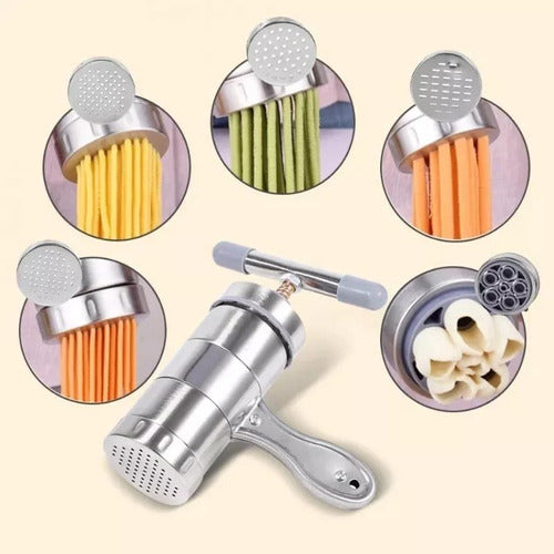 Generic Manual Pasta Maker Machine - Stainless Steel 7