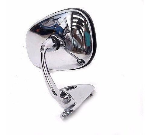 FB Chrome Metal Mirror for Renault 4 and 6 1