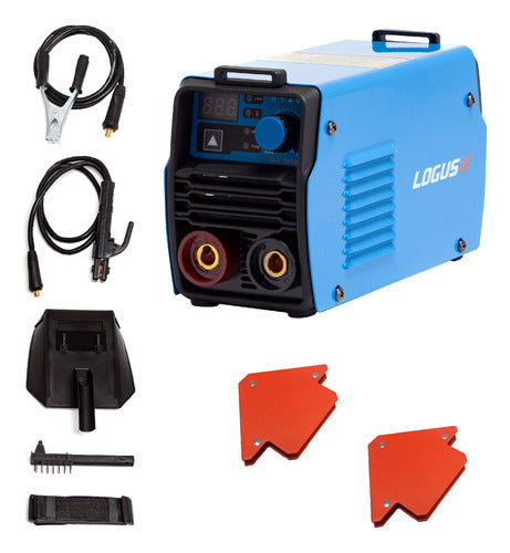 Logus Inverter Welding Kit 120Amp + 2 Magnetic Squares 0