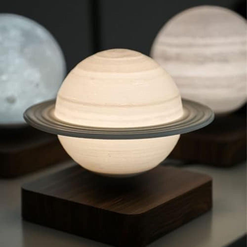 Carmel Importaciones Saturn Planet Shaped Levitation Lamp 3