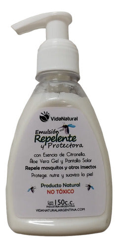 Natural Insect Repellent Emulsion with Citronella - Non-Toxic Lotion 0