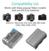 LP ENEL3e Battery and Charger for Nikon | Works with Cameras 1