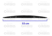 Orbis 53cm Glass Bottom Support - Various Models 1