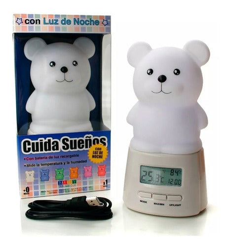 Baby Innovation Night Light, Dream Care Bear Thermometer 0