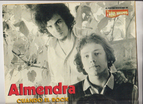 Rock Almendra Poster Suplemento Años Dorados Argentina 2000 0