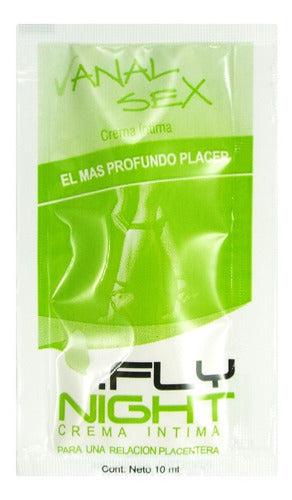 Fly Night Lubricant Creams in Sachet 10ml | 8 Varieties 0