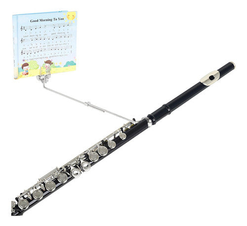 Braçadeira Para Partituras, Suporte Para Clarinete, Lira 6