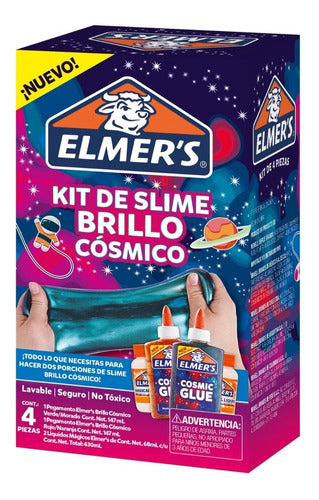 Elmer's Cosmic Glow Slime Kit - 4 Pieces 1