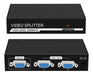 Splitter Vga 1x2 C/fuente Repartidor Activo 200mhz 1920x1440 0