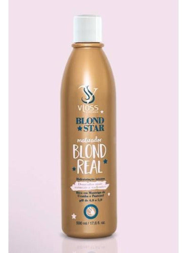 Matizador Para Rubias Vloss Blond Real 500ml 1