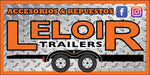 Trailers Leloir Traba De Fundición Trailer + Alfiler Tortugas Cuña 5