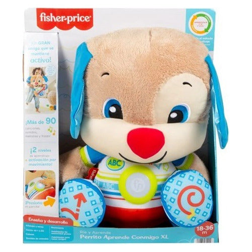 Fisher-Price Blue XL Laugh & Learn Puppy Toy 0