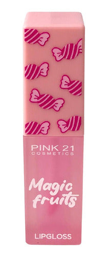 Pink 21 Lip Gloss Brillo De Labios Magic Fruits Pink 21 1