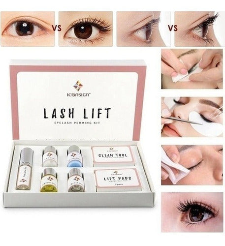 Iconsign Lash Kit Para Permanente Pestañas Lifting Completo 0