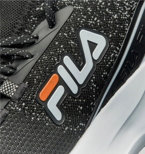 Fila Stay H Men's Running Shoes Black-White-Orange 5