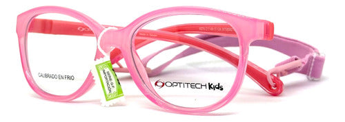 Flexible Optitech Kids K074 Children's Eyeglasses Boy Girl 7
