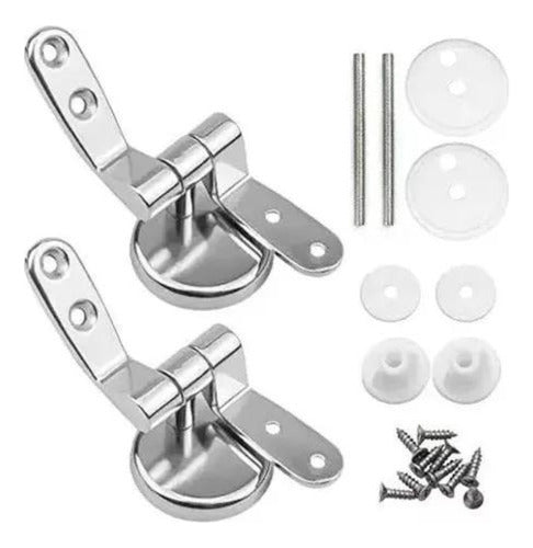 Grupo Avino Toilet Lid Replacement Hinges Set 3