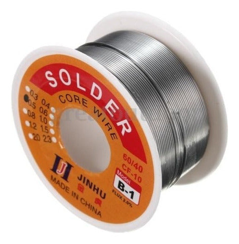 60/40 Resin Core Solder 0.5 mm 100g 2