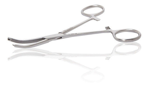 Kocher Curved Grip Forceps 14cm Stainless Steel 0