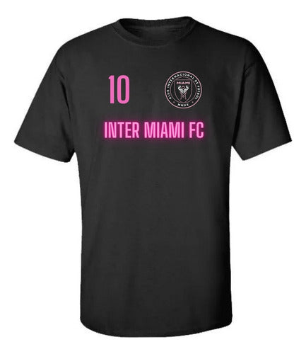 L-S-I Indumentaria Inter De Miami 10 Messi Premium Cotton T-Shirt 4