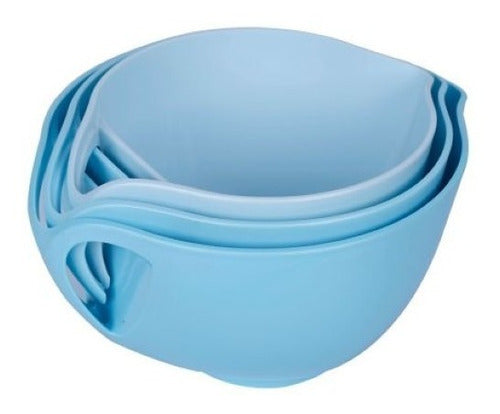 Set De 3 Bowls Celeste - Telecompras Sc 2